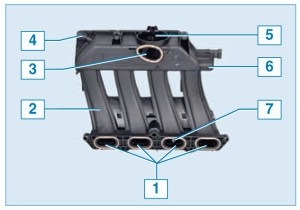 Sistemul de putere al motorului 1, 6 (descrierea construcției), Nissan Almera