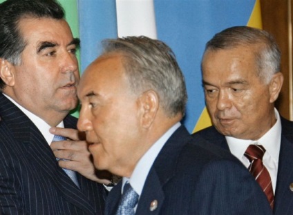 O poveste despre cum Nazarbayev și Kuchema au separat pe Nazarbayev de președinții Tadjikistanului și Uzbekistanului