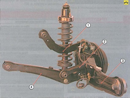 Demontarea și instalarea unui suport telescopic al unei suspensii spate - мицубиси a lancer 9 (mitsubishi lancer)