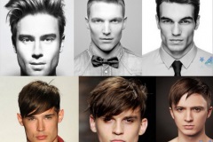 Modern férfi frizura fotók, kivitelezés technológiai