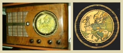 Egy régi rádió - _ lett rádiók és nevüket
