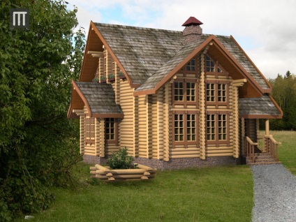 Construirea portalului, constructia de case din lemn din busteni si case combinate, constructii
