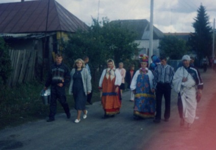 Ceremonia de nunta a satului Belitsa, raionul Belovo, regiunea Kursk
