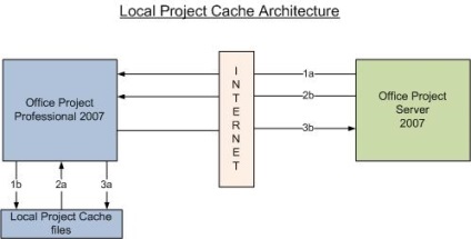 Informații despre funcția cache locală a proiectului