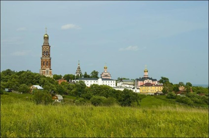 Szent János teológus kolostor poschupovo a Ryazan régió