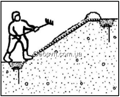 Tehnologia de stabilire a controlului eroziunii geomatics enkamat