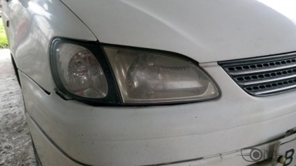 Instalația Toyota corolla spacio de lentile bi-xenon, lustruire, rezervare, jminled