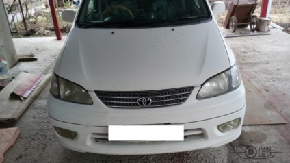 Instalația Toyota corolla spacio de lentile bi-xenon, lustruire, rezervare, jminled