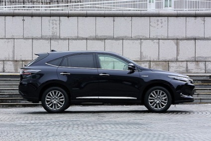 Specificațiile tehnice Toyota harrier ale Lexus din dreapta