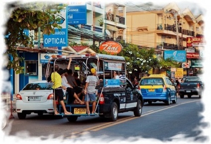 Transportul în Pattaya - informații despre aeroporturi și transportul stațiunii