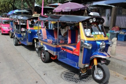 Szállítás Pattaya - tájékoztatás a repülőtér és a központban szállítás