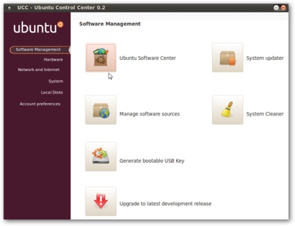 Ubuntu control center - робить ubuntu простіше у використанні