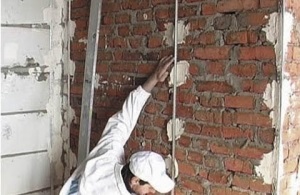Instalarea farurilor pentru tencuiala peretilor cu mainile proprii