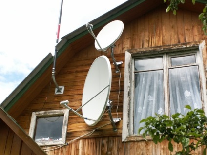 Instalarea antenelor TV tricolor TV în țară