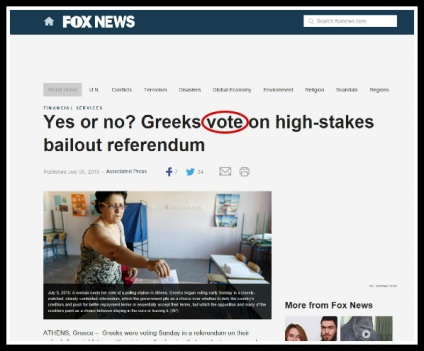 Votați pentru nu! Răspunderea impudentă (și traducerea sa) a premiului grec la bunica Merkel, engleză cinică