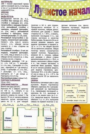 Tricotat pentru copii de la 0 la 3 ani