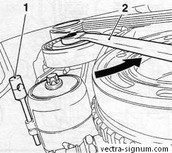 Unități auxiliare de acționare a curelelor de transmisie de schimb opel vector, opel vectra