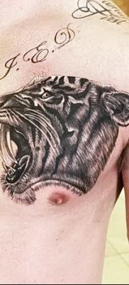 Înțeles tattoo saber-toothed tiger meaning, story, photo, sketches