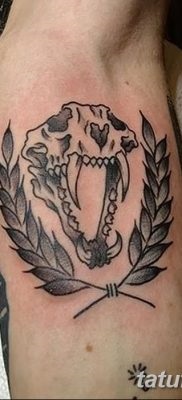 Înțeles tattoo saber-toothed tiger meaning, history, photo, sketches