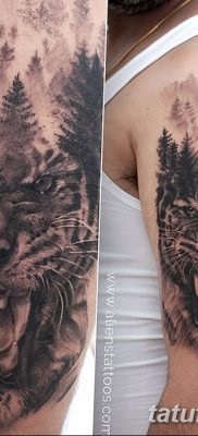 Înțeles tattoo saber-toothed tiger meaning, story, photo, sketches