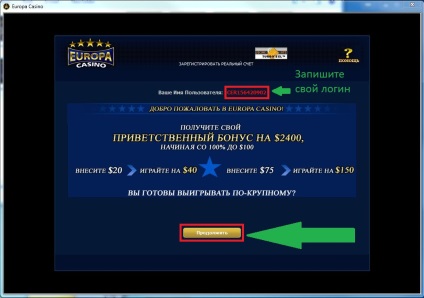 10 € Casino europa