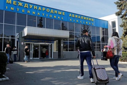 Aeroportul de la Simferopol, distanța de la oraș