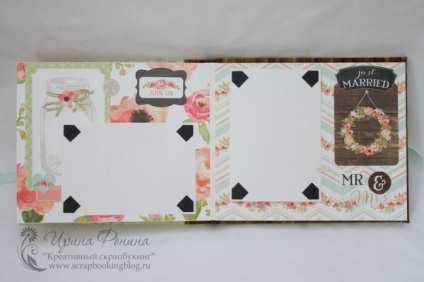 Album - nunta noastră de vară - scrapbooking creativ