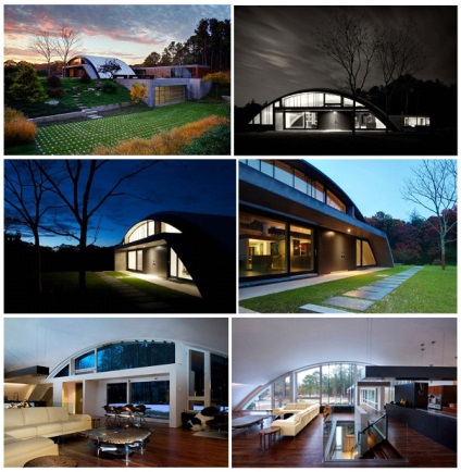 Casa arcuită - caracteristici de design și avantaje ale acestui tip de locuințe, gidproekt