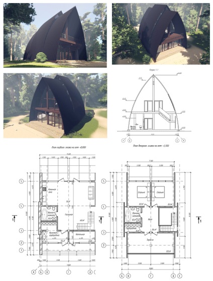 Casa arcuită - caracteristici de design și avantaje ale acestui tip de locuințe, gidproekt