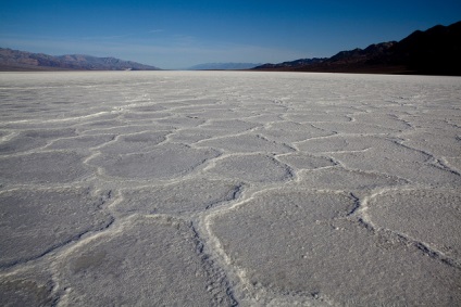 Badwater medencében Death Valley, USA Stock, death valley Death Valley, Badwater medencében a halál völgyének,