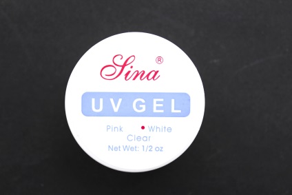 White gel UV pentru lina-geluri cu extensii pentru unghii