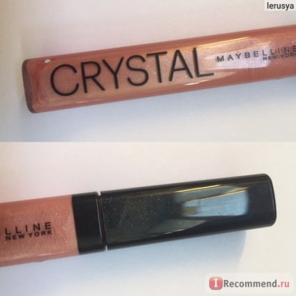 Lip Gloss Maybelline kristály - «óriási innováció Maybelline! Hihetetlen ragyog, és az ő