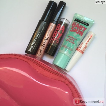 Lip Gloss Maybelline kristály - «óriási innováció Maybelline! Hihetetlen ragyog, és az ő