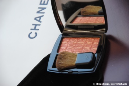 Chanel les TISSAGES de Chanel pirosító duo tweed hatás 30 tweed rózsa - kedvenc pirosító vélemények