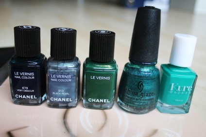 Chanel le vernis 536 emeraude, emerald de vară