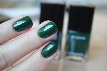 Chanel le vernis 536 emeraude, emerald de vară