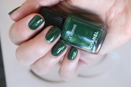 Chanel le vernis 536 emeraude, emerald de vară