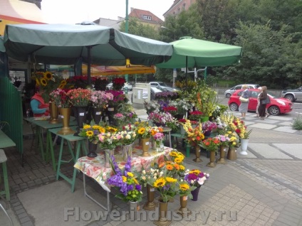 Virág üzleti Európában