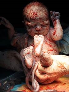 Copilul respiră în uter