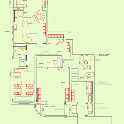 Design interior - centrul de dezvoltare pentru copii din Moscova