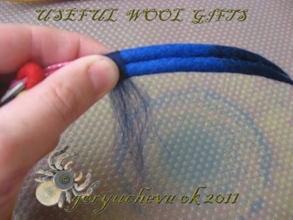 Dredzinki Hair Felt - Fair Masters - kézzel készített, kézzel készített