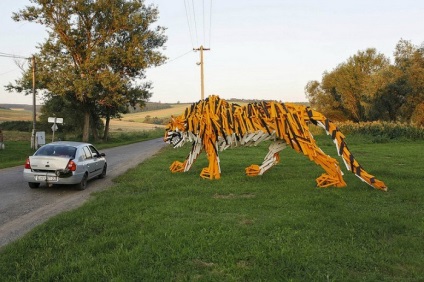 Woody tigris (Gábor Shock Szőke Gábor) fa tigris