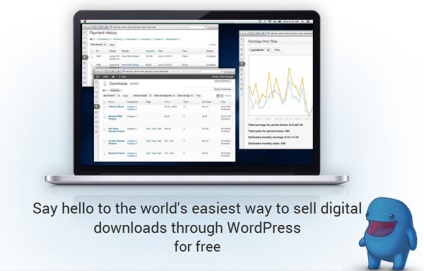 Descărcări digitale ușoare - plug-in wordpress pentru vânzarea de produse și servicii digitale
