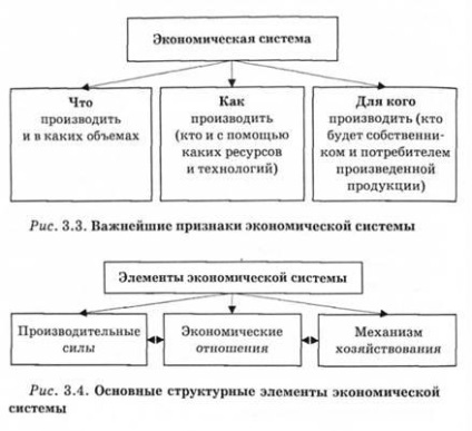 Sistemul economic, esența, obiectivele și elementele structurale de bază
