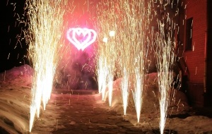 Focuri de artificii pentru nunta