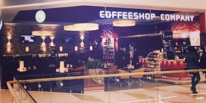 Franchise-kávézókban Coffeeshop Company