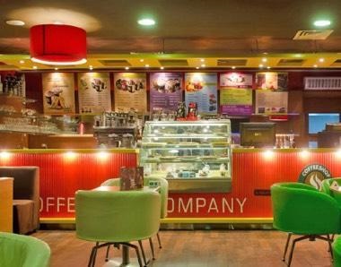 Franchise-kávézókban Coffeeshop Company