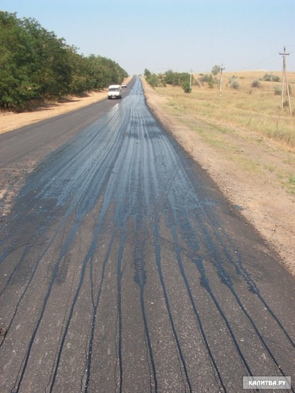 Galosh împotriva bitumului