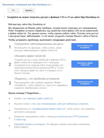 Googlebot nem tudta elérni a fájlokat css és js webhelyén, apollonguru