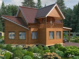 Casa finlandeză a casei de case din lemn și casele de la un fascicul de la prețuri avantajoase la Moscova